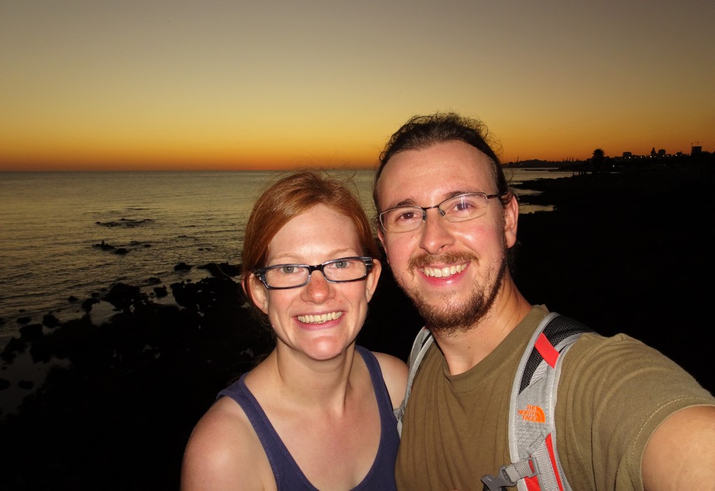 After a bike ride around Montevideo