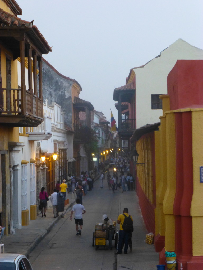 Another street in Cartagena