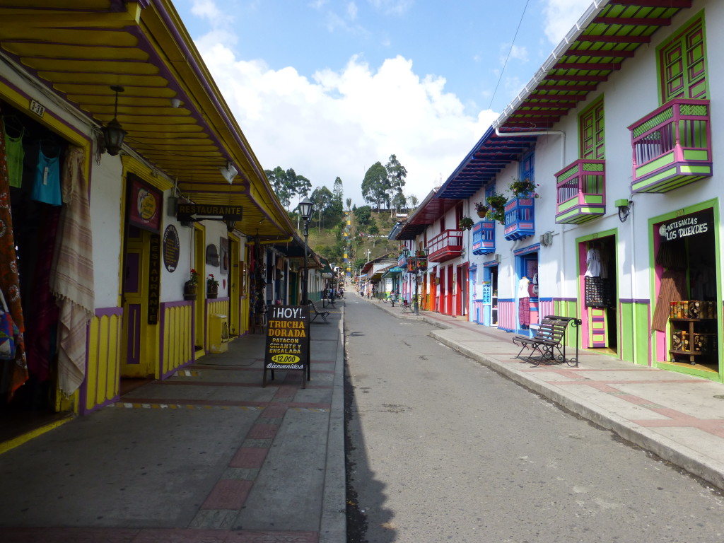 Colonial Style Shops in Salento