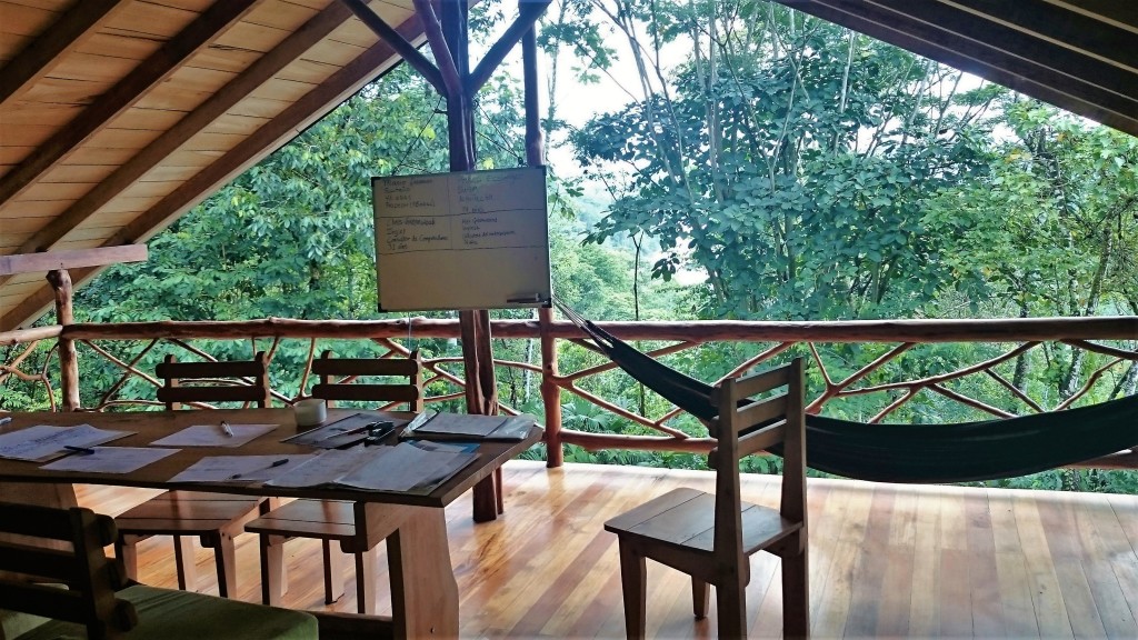 Our classroom for the week
