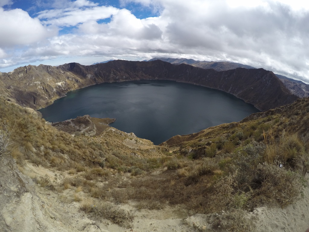 The Quilotoa Lake