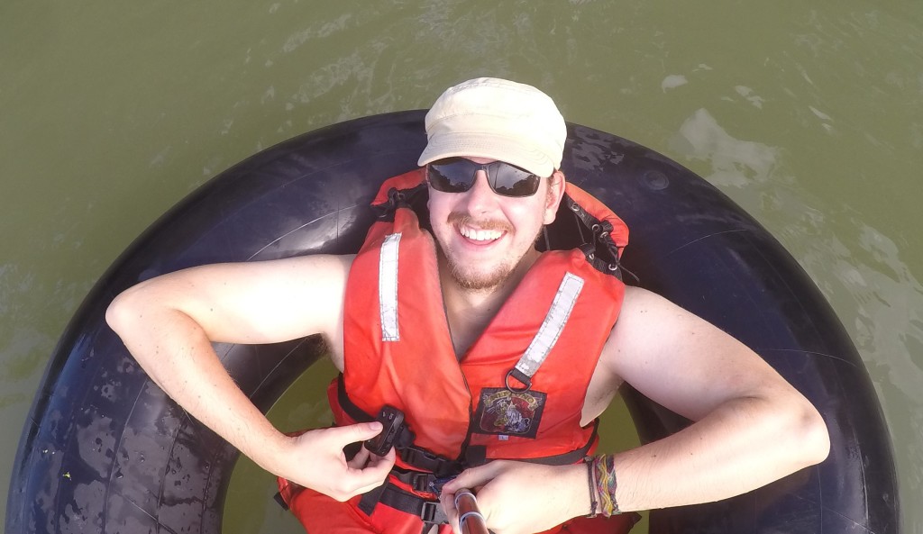 Tubing on the Rio Napo