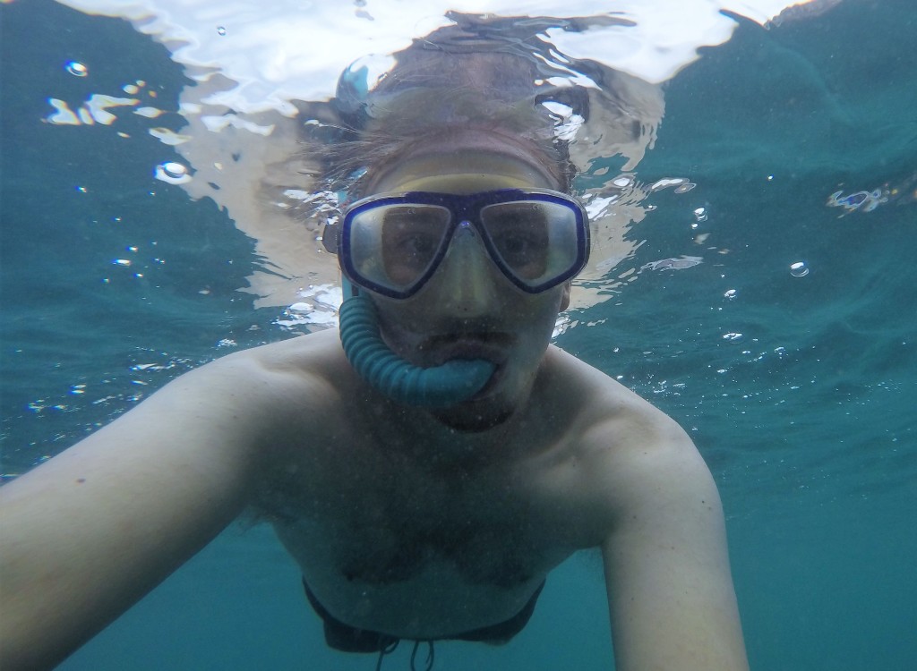 Underwater Selfie off Isla de la Plata