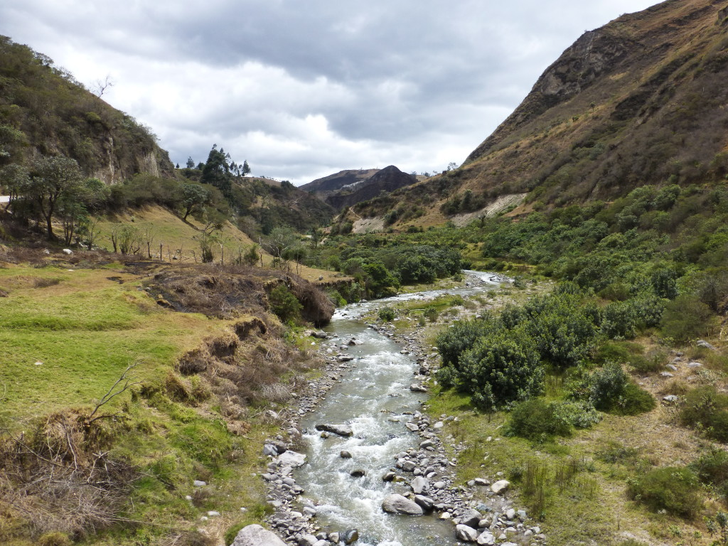 A valley between Sigchos and Isinlivi
