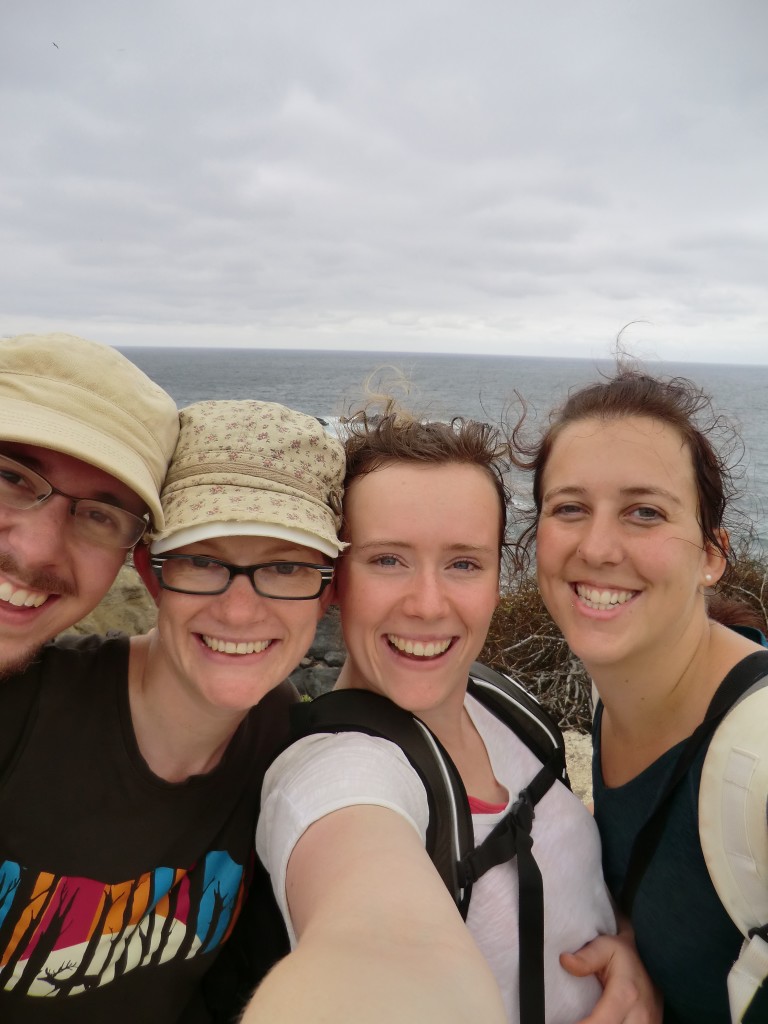 Team Selfie on Isla de la Plata