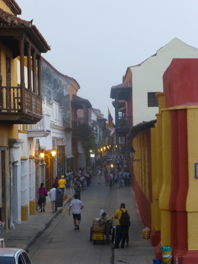 Another street in Cartagena