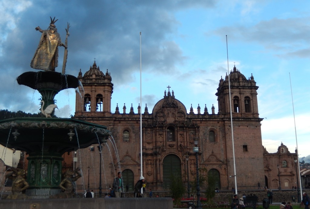 The cathedral in the Plaza de Armas Cusco