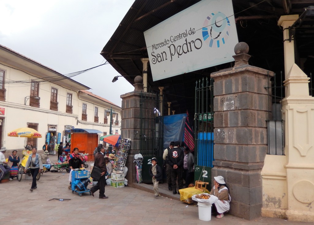 The main market in Cusco