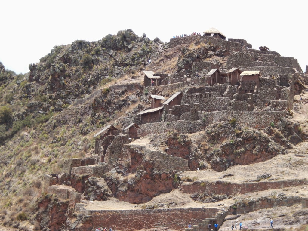 The Inca ruins at Pisac