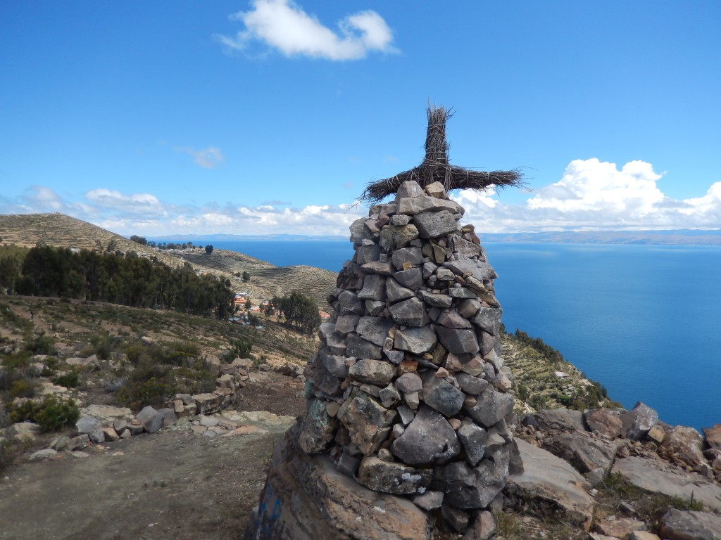 Top of a hill on Isla del Sol