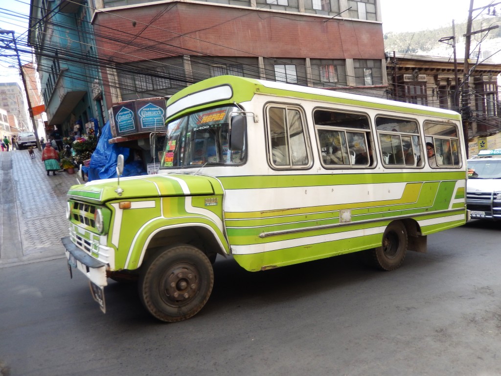 Bus in La Paz