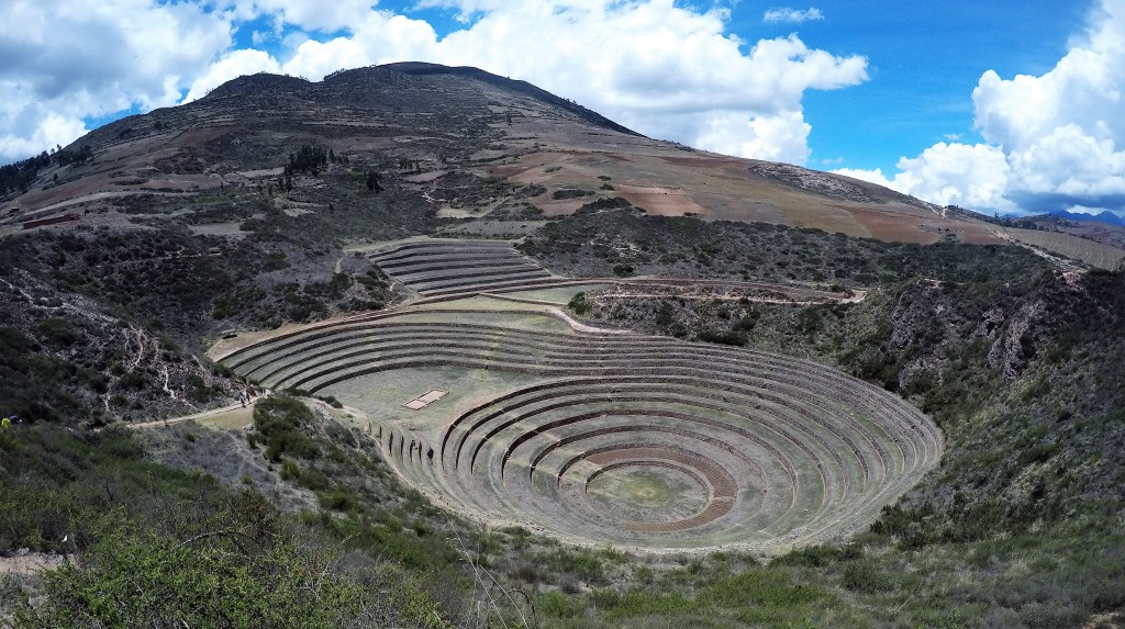 Inca terracing at Moray