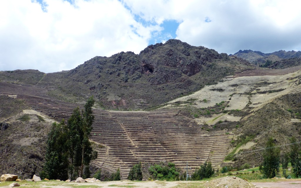 Sacred Valley views from the tour bus