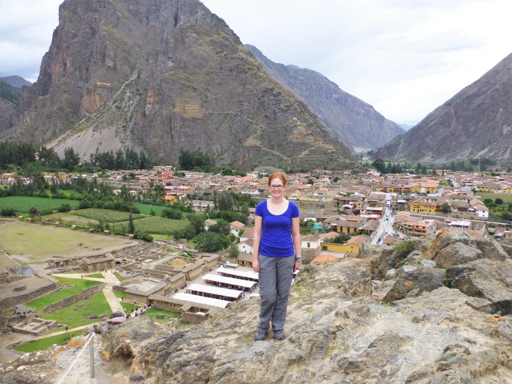 Alex at Ollantaytambo