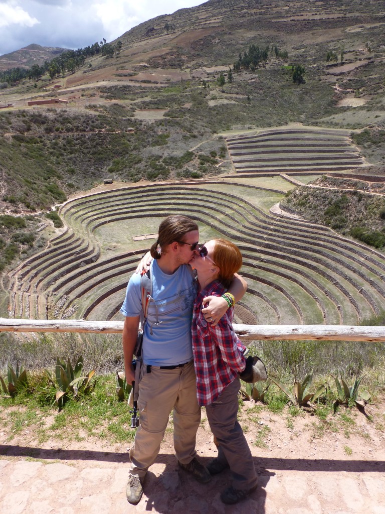 Posing at Moray