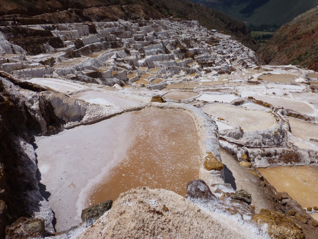 Salt mines at Maras