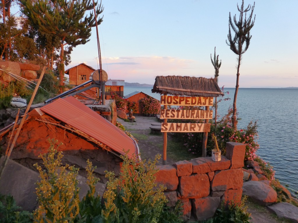 Casa Felix in the sunset