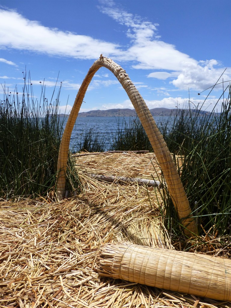 Uros floating island