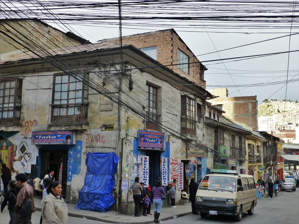 Street scene, La Paz