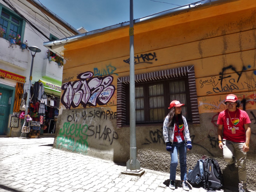 Walking tour in La Paz