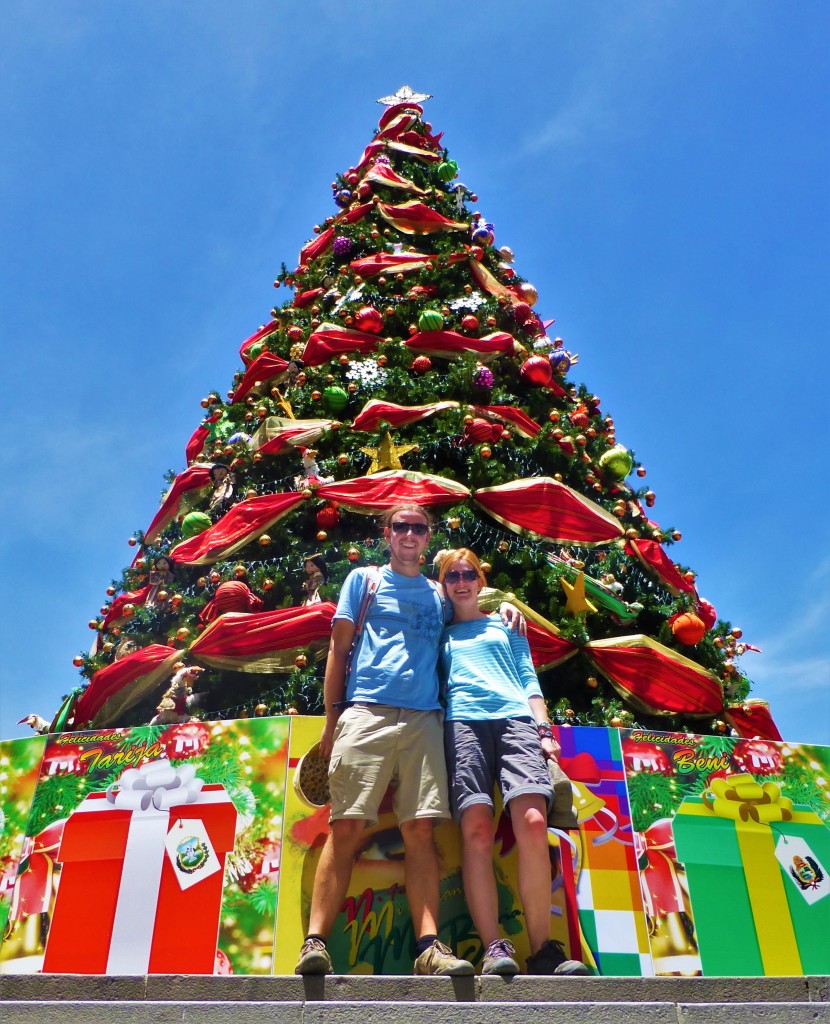 Christmas time in Plaza Murillo, La Paz