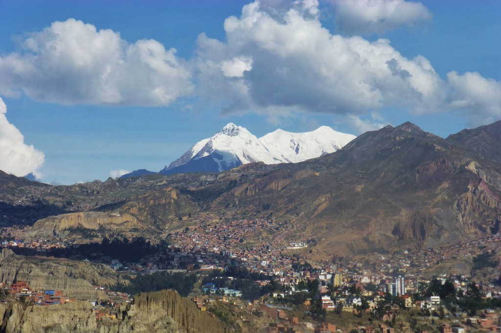 View from the cable car, La Paz