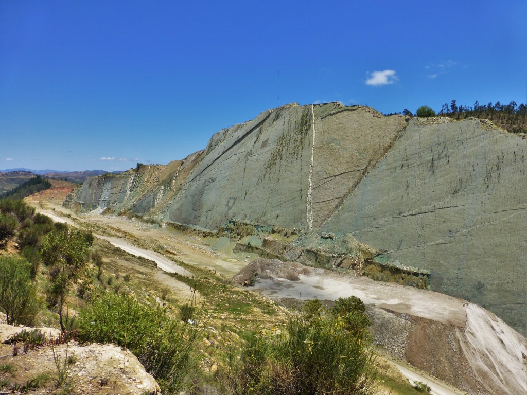 As each layer collapses, more footprints are revealed beneath