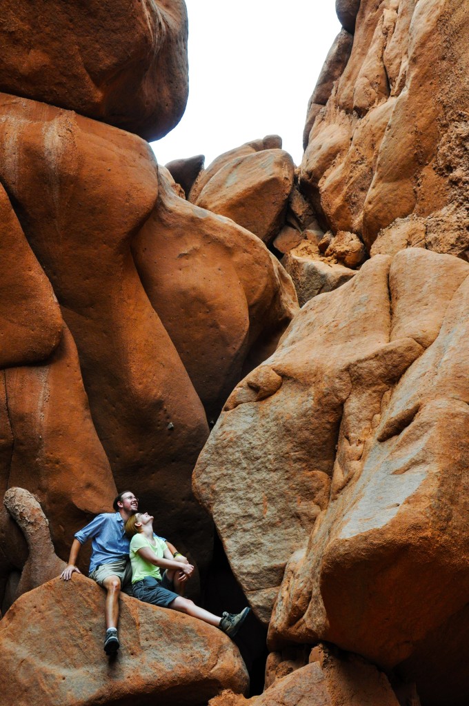 Rock climbing at Caves of Acsibi