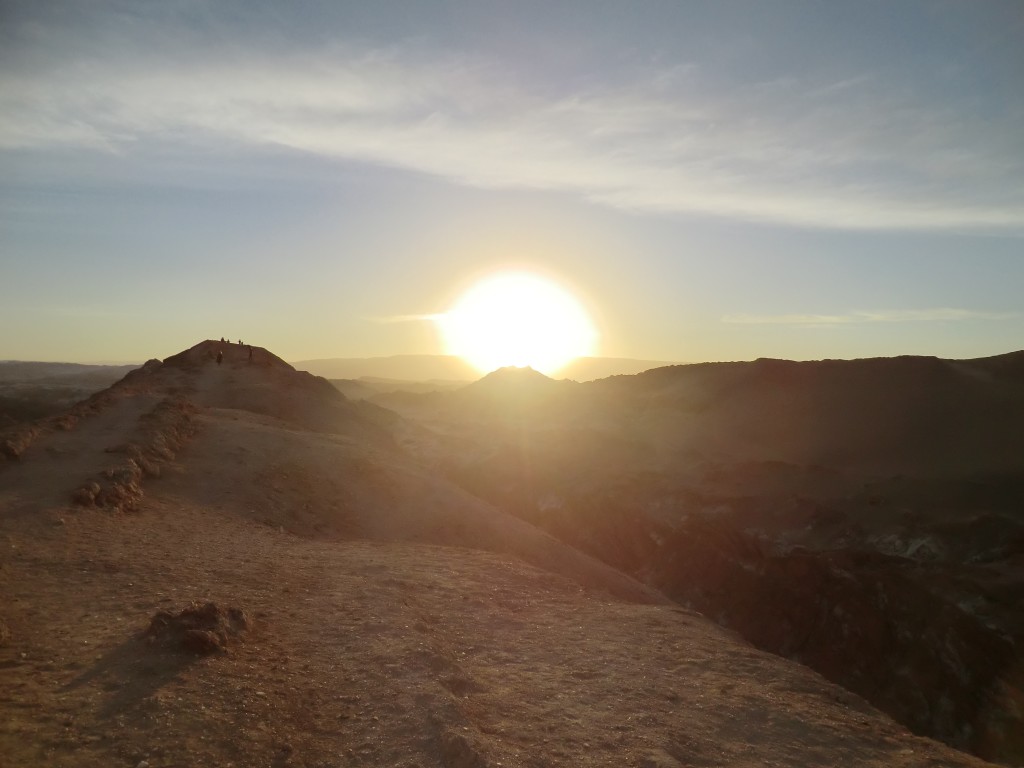 Sunset at the Valle de la Luna