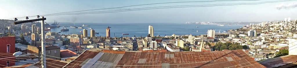 Valparaiso from Hostal Mariposa