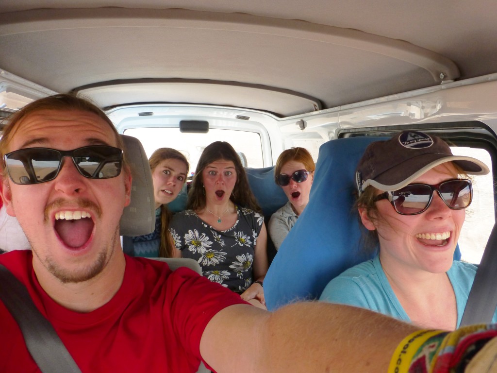 Jacqui drives, we fear for our lives