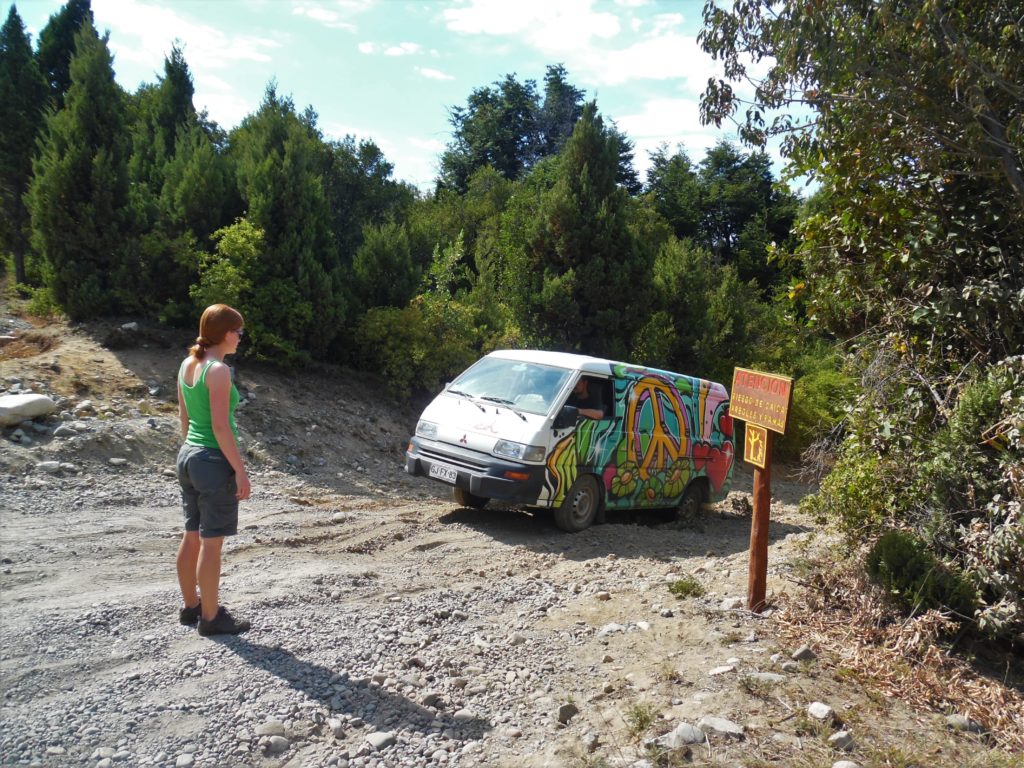 Day 12 - escaping our campsite in Los Alerces National Park