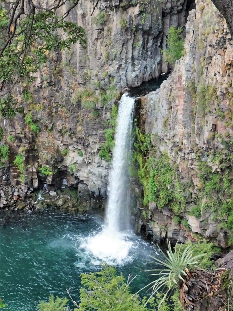 Waterfall at Siete Tazas