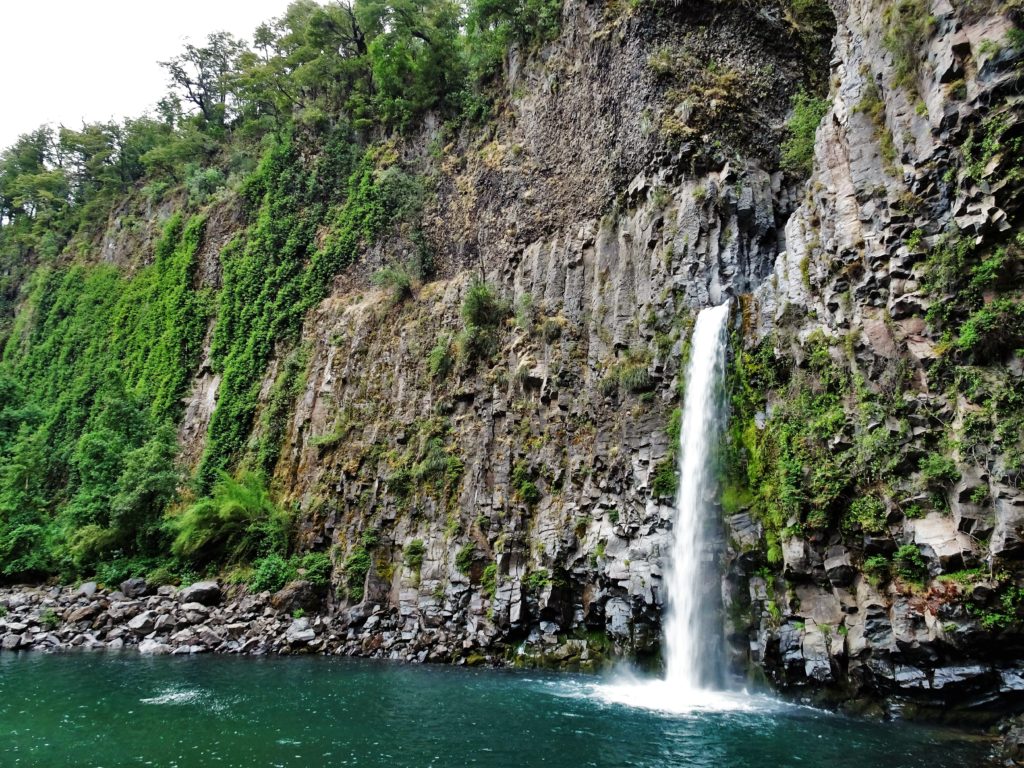 Waterfall at Siete Tazas