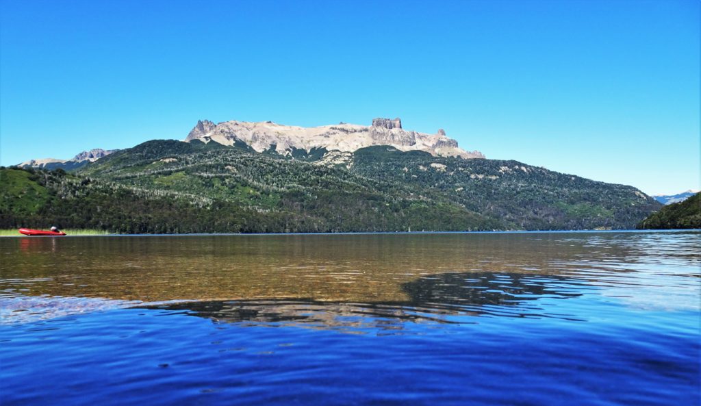 Another beautiful lake on the Siete Lagos route