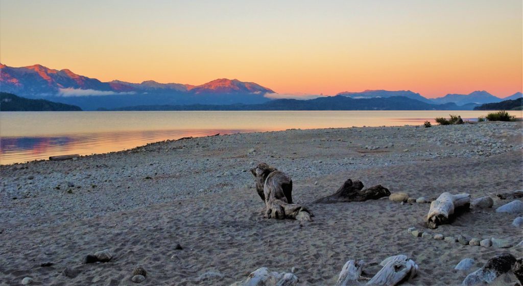 Sunrise over Lake Nahuel Huapi