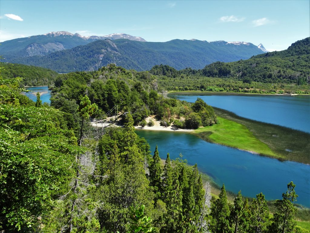 View in Los Alerces National Park, Argentina