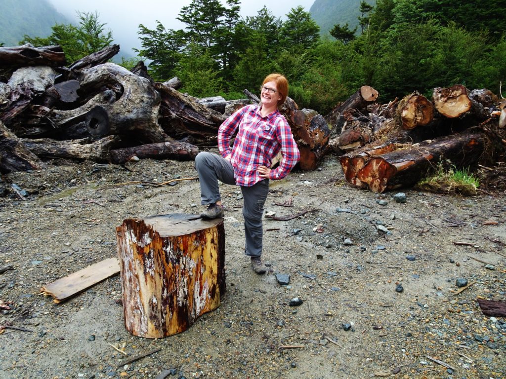 One of the local lumberjacks we encountered on the Carretera Austral