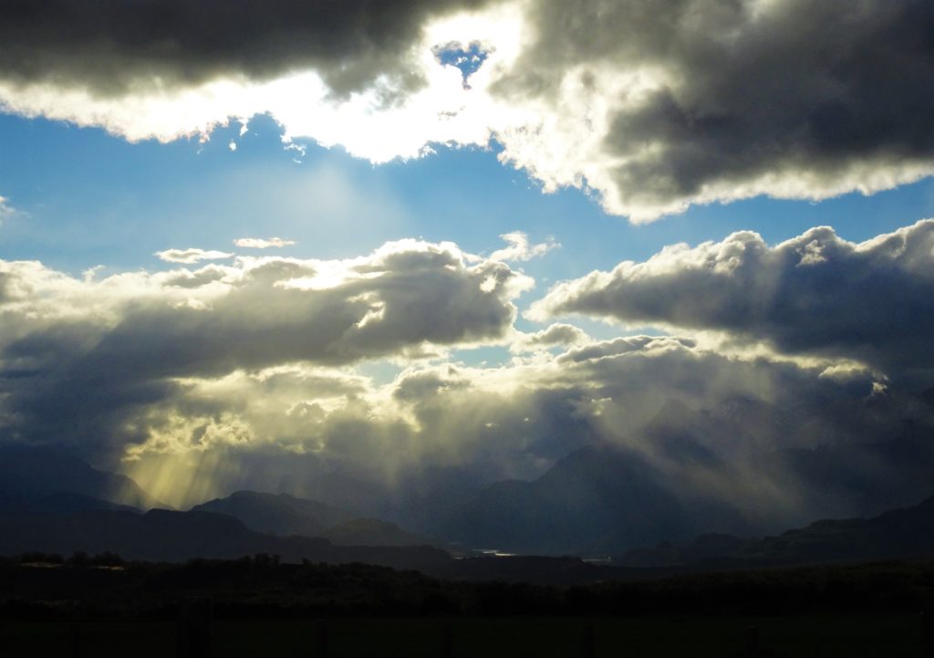 On the road to Puerto Ibanez, Chile