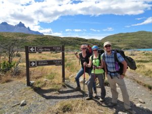 The start of the W Trek, all campsites finally reserved and we're ready to go