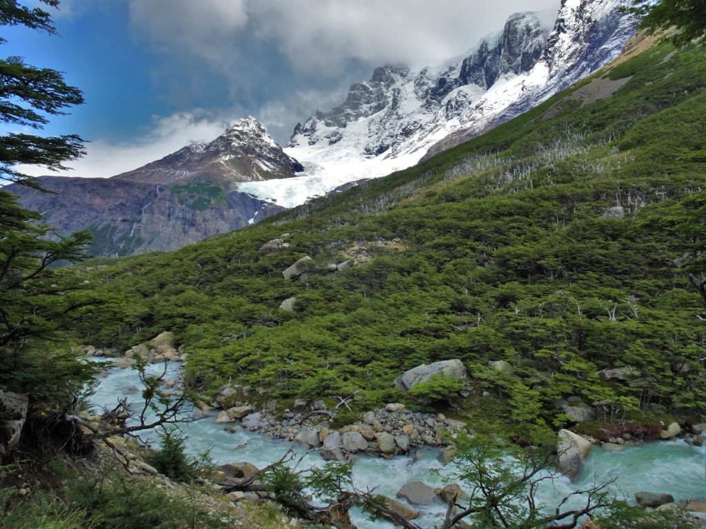 Looking up to the mountains