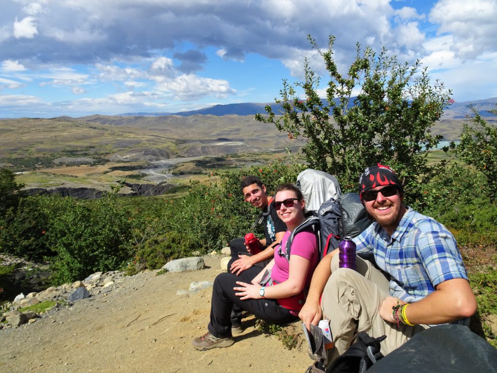 Day 4 - it looks sunny here but this is a short break from the extreme winds