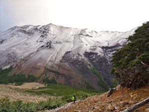 Heading back down to Campamento Torres