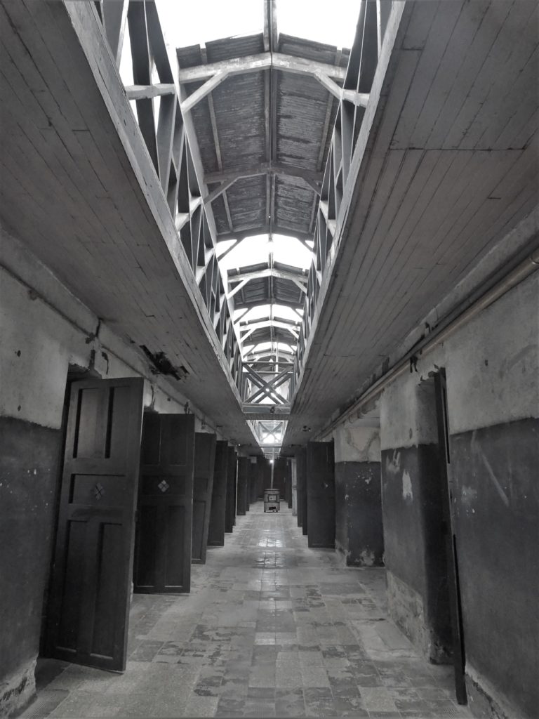 One of the still derelict wings of the Ushuaia prison