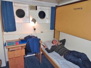 Our room on the Ortelius