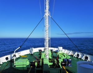 The Drake Passage on a calm day