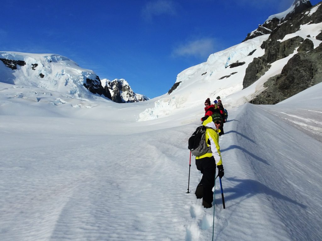 More mountain climbing