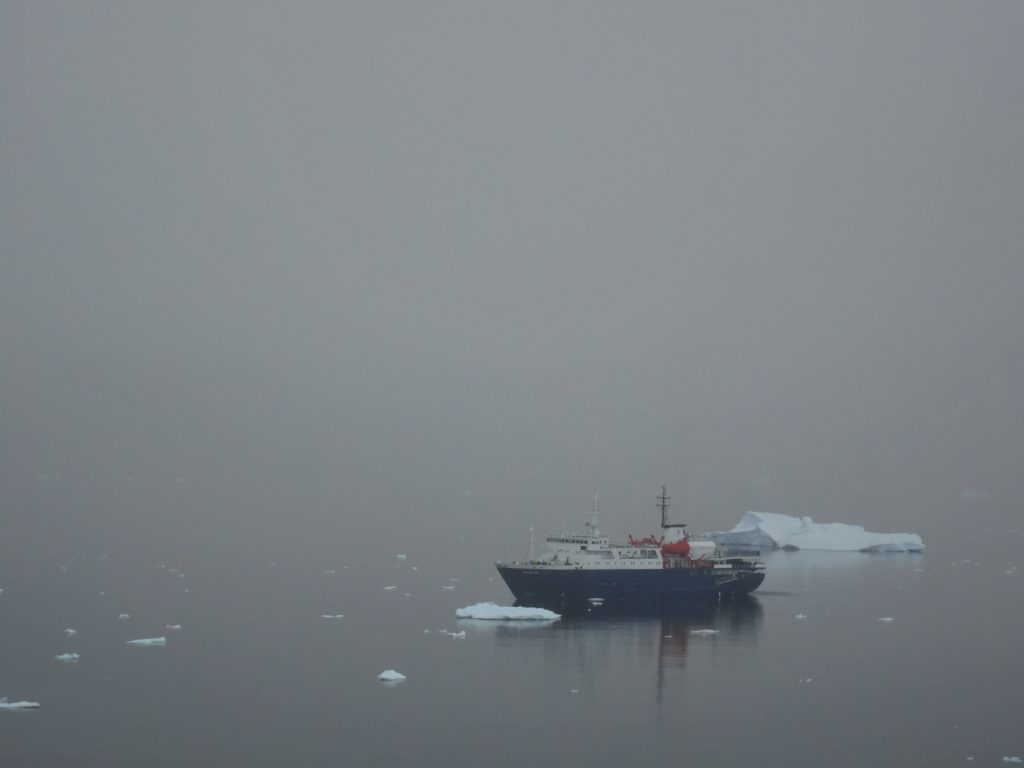 The Ortelius in the mist