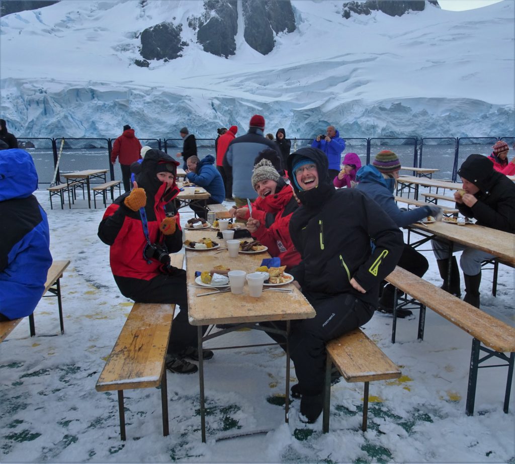 The coldest but best-located BBQ ever