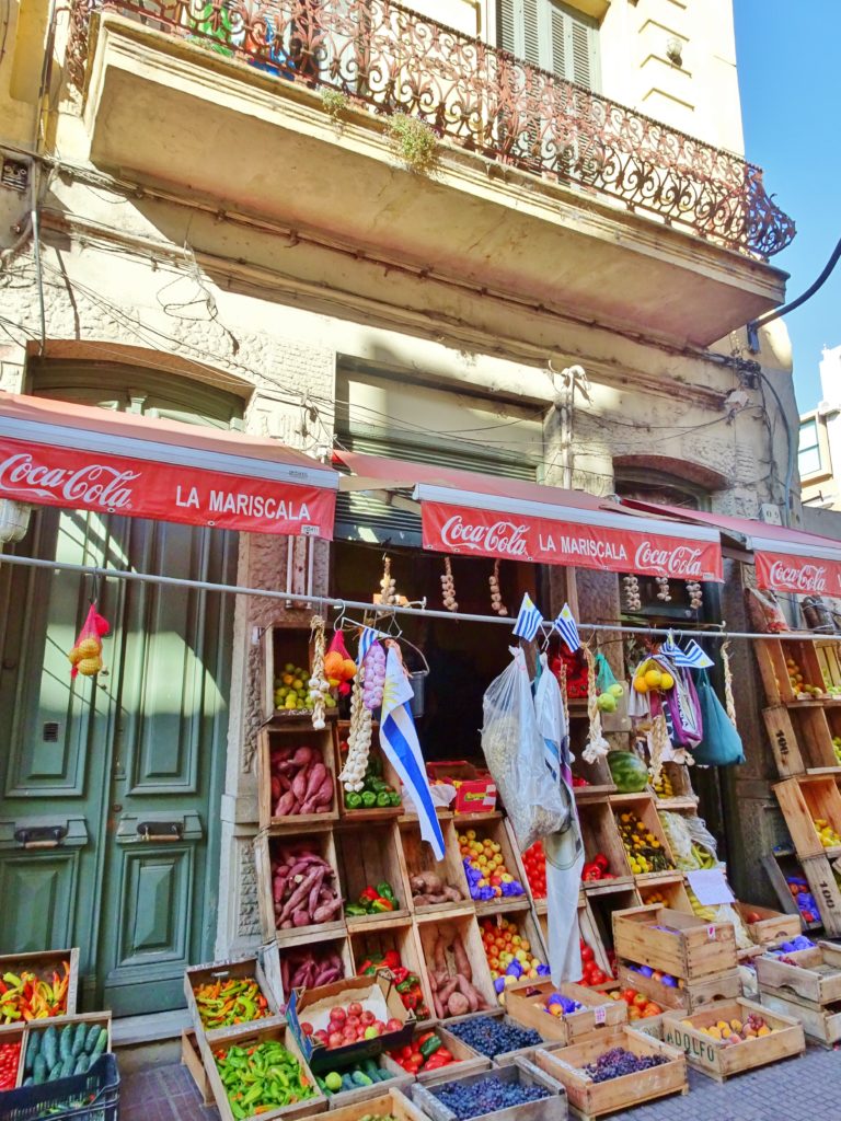 A greengrocers in Montevideo